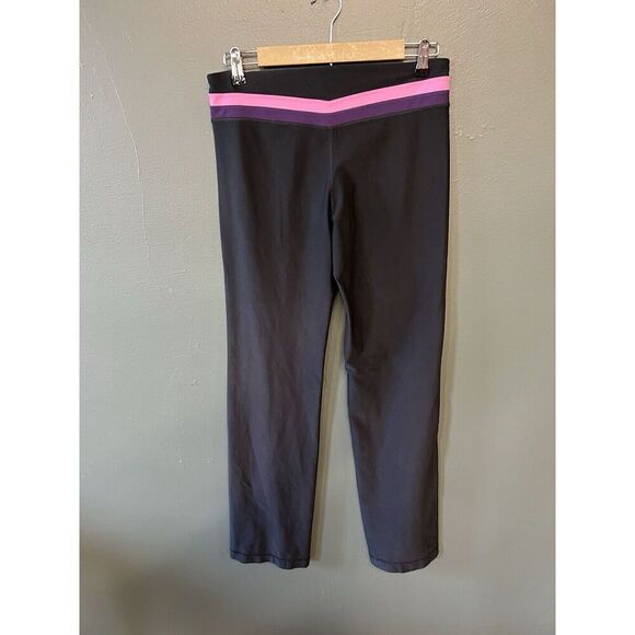 Nike Womens Black athletic Leggings Straight Leg Size Small - Picture 2 of 3